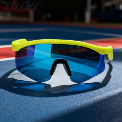 Sports Sunglasses for Unisex Youth IPLCricket Baseball Fishing Cycling Running Golf Mountain Bike Goggles Glasses UV400 Protection | Sport Sunglasses Cycling MTB Running Ski Golf Sport Sunglasses Removable Sport Prescription Glasses By Eyesace®