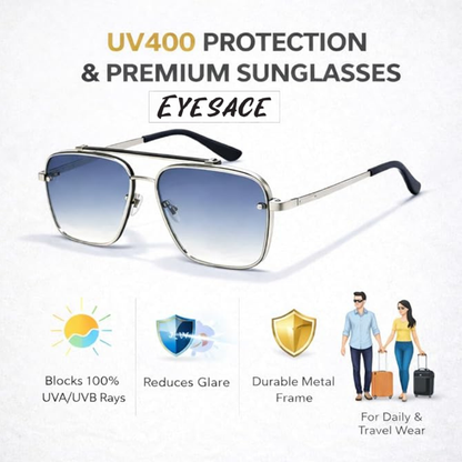 Clean lines. Bold personality. Eyesace sunglasses are crafted for those who don’t follow style — they define it. Every angle speaks confidence, every look leaves an impression. Upgrade your everyday vibe with something truly premium.
