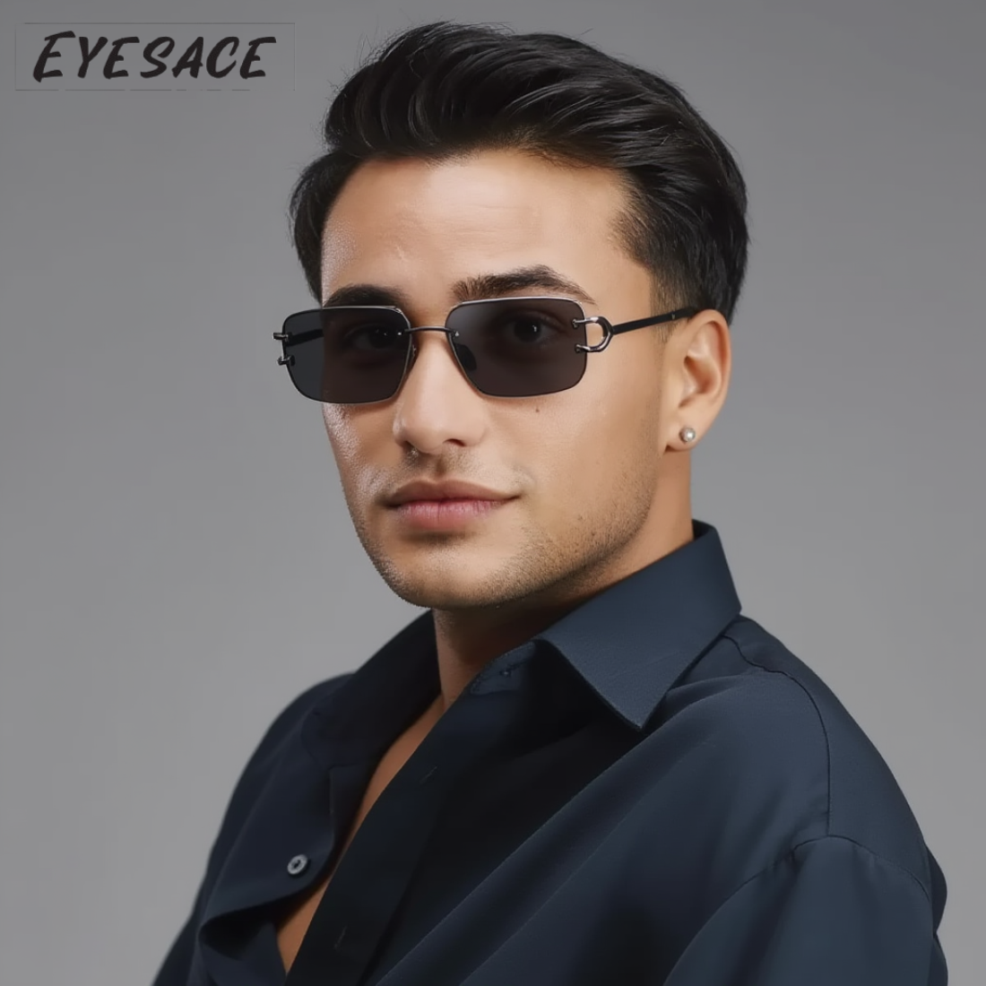 Abhishek Sharma 👑✨ Black calm, Black bold — balance of class & confidence.  Eyesace Sunglasses turning every outfit into a statement. Clean, rich, and effortlessly powerful. 😎  This is what elite style looks like.