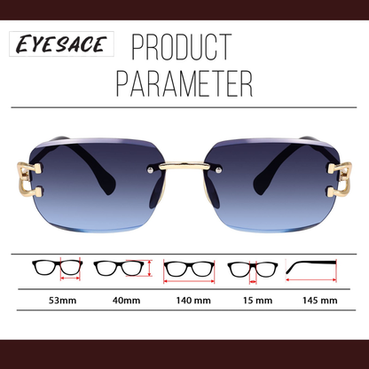 Abhishek Sharma ✨🖤 Gold & blue — a combo that speaks luxury and power.  Eyesace Sunglasses adding that perfect royal touch. Every look sharper, every moment premium. 😎  Not just style… it’s a signature.  🕶️ Eyesace Sunglasses