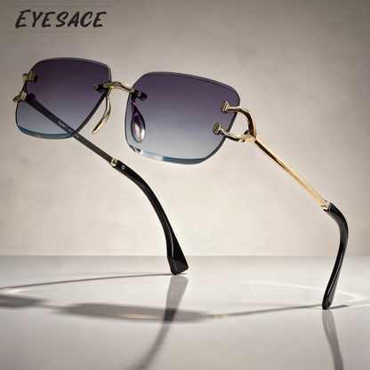 Abhishek Sharma ✨🖤 Gold & blue — a combo that speaks luxury and power.  Eyesace Sunglasses adding that perfect royal touch. Every look sharper, every moment premium. 😎  Not just style… it’s a signature.  🕶️ Eyesace Sunglasses