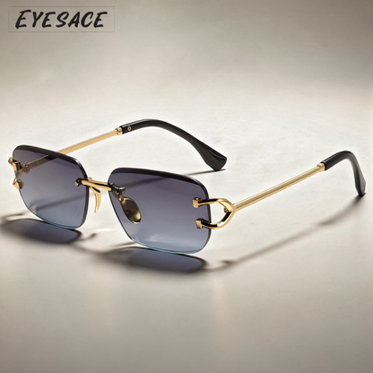 Abhishek Sharma ✨🖤 Gold & blue — a combo that speaks luxury and power.  Eyesace Sunglasses adding that perfect royal touch. Every look sharper, every moment premium. 😎  Not just style… it’s a signature.  🕶️ Eyesace Sunglasses