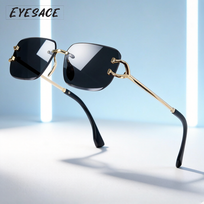 Abhishek Sharma Sunglasses !Power isn’t shown, it’s felt. 🖤✨ And with these gold & black Eyesace Sunglasses, it hits different.  Clean design, bold presence, timeless class. 😎  🕶️ Eyesace