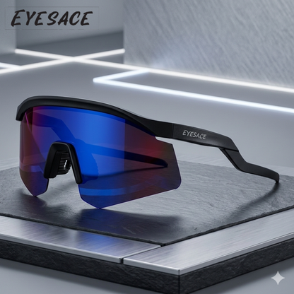 Sports Sunglasses for Unisex Youth IPLCricket Baseball Fishing Cycling Running Golf Mountain Bike Goggles Glasses UV400 Protection | Sport Sunglasses Cycling MTB Running Ski Golf Sport Sunglasses Removable Sport Prescription Glasses By Eyesace®