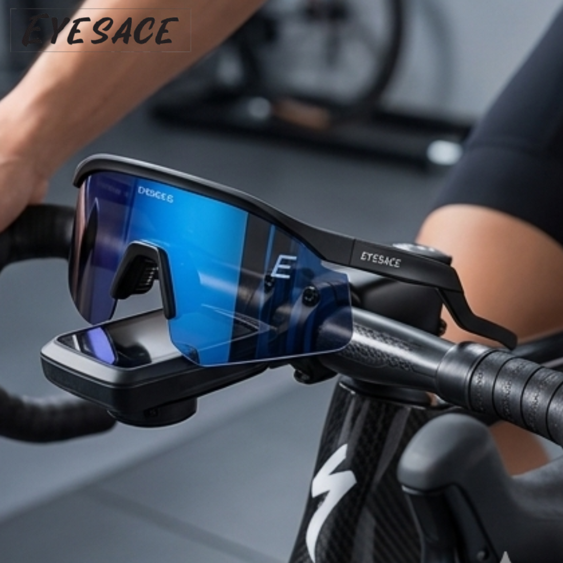 Sports Sunglasses for Unisex Youth IPLCricket Baseball Fishing Cycling Running Golf Mountain Bike Goggles Glasses UV400 Protection | Sport Sunglasses Cycling MTB Running Ski Golf Sport Sunglasses Removable Sport Prescription Glasses By Eyesace®