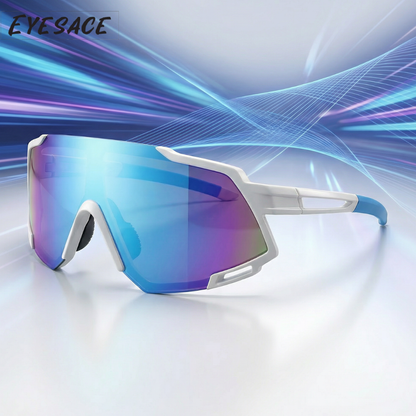Polarized Sports Sunglasses for Unisex Youth IPLCricket Baseball Fishing Cycling Running Golf Mountain Bike Goggles Glasses UV400 Protection | Sport Sunglasses Cycling MTB Running Ski Golf Sport Sunglasses Removable Sport Prescription Glasses By Eyesace®