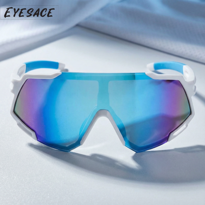 Polarized Sports Sunglasses for Unisex Youth IPLCricket Baseball Fishing Cycling Running Golf Mountain Bike Goggles Glasses UV400 Protection | Sport Sunglasses Cycling MTB Running Ski Golf Sport Sunglasses Removable Sport Prescription Glasses By Eyesace®