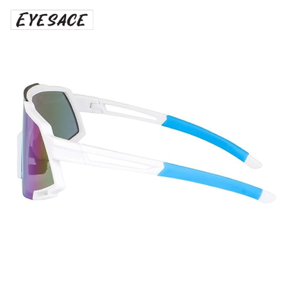 Polarized Sports Sunglasses for Unisex Youth IPLCricket Baseball Fishing Cycling Running Golf Mountain Bike Goggles Glasses UV400 Protection | Sport Sunglasses Cycling MTB Running Ski Golf Sport Sunglasses Removable Sport Prescription Glasses By Eyesace®