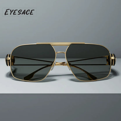 Eyesace® Celebrity Inspired Dhurandar Look Sunglasses for Men & Women | UV Protected | Trendy Dhurandar Style Black Sunglasses | UV400 Protection | Premium Fashion|